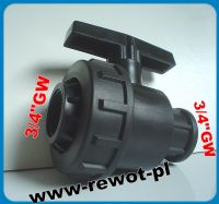 ZAWR KULOWY 3/4"GW x 3/4"GW